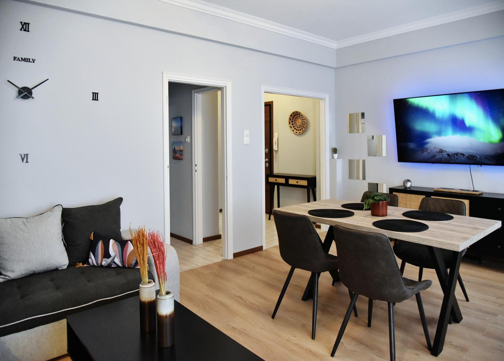 Kipseli New Modern & Cozy 65Tv Netflix Apartment เอเธนส์ ภายนอก รูปภาพ
